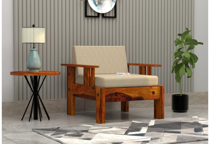 Jako 1 Seater Wooden Sofa 