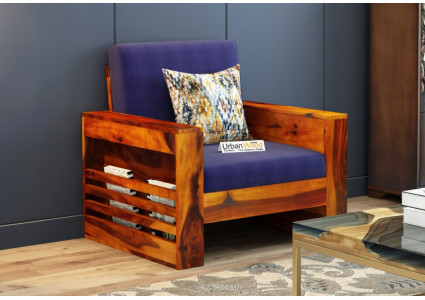 Modeway Wooden Sofa 1 Seater 