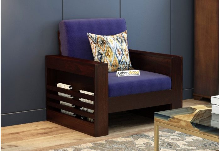 Modeway Wooden Sofa 1 Seater 