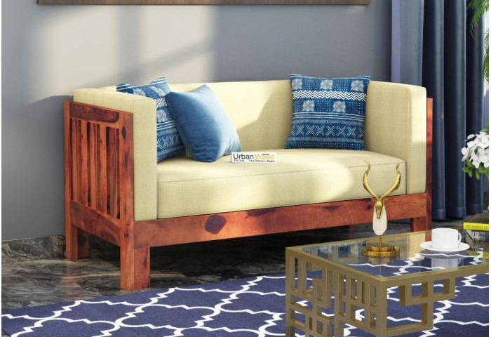 Fitbit Wooden Sofa 2 seater 