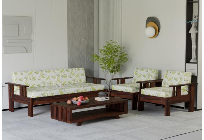 Jako 3+1+1 Seater Wooden Sofa 