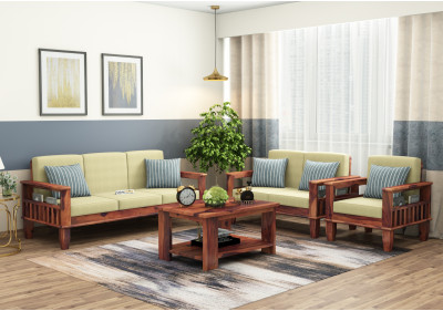 Freshlyn Wooden Sofa Set 3+2+1 Seater 