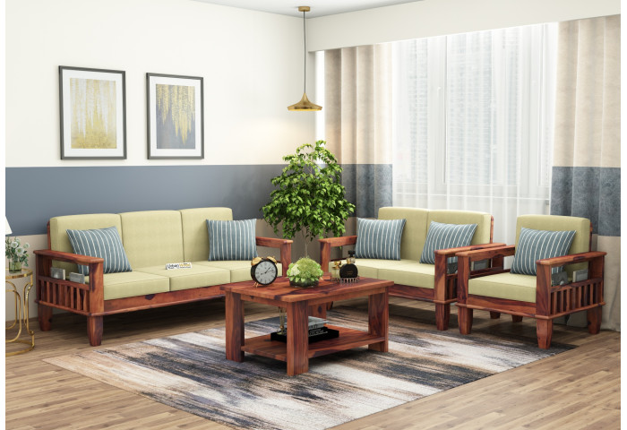 Freshlyn Wooden Sofa Set 3+2+1 Seater 