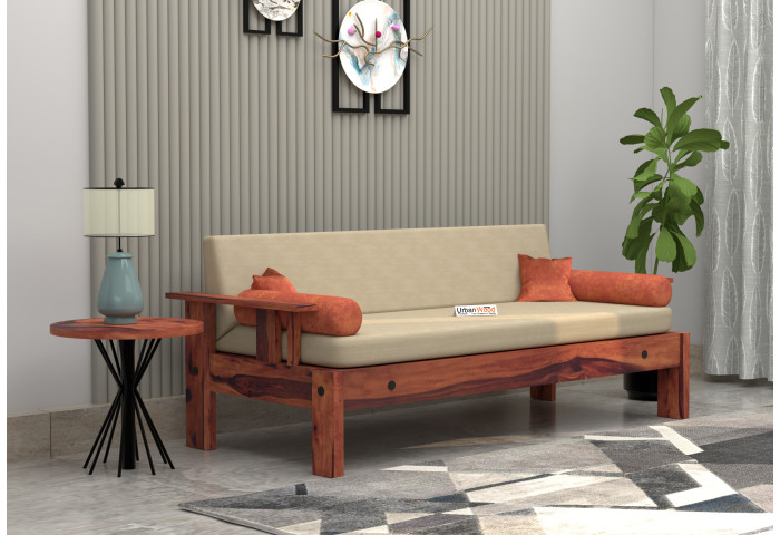 Jako 3 Seater Wooden Sofa 