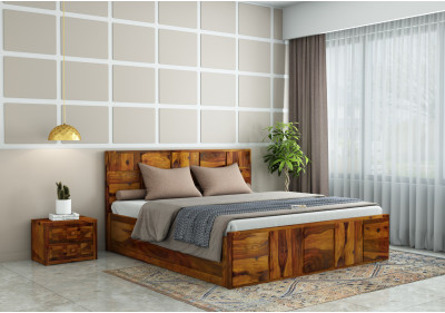 Bedswind Bed With Box Storage 