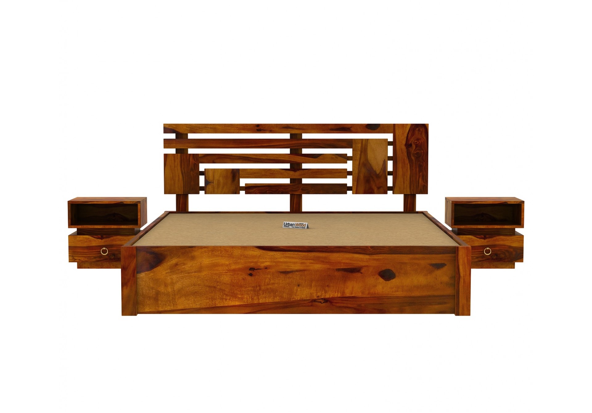 Berlin Wooden Bed With Drawer Storage 