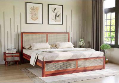 Breeze Wooden Without Storage Bed 