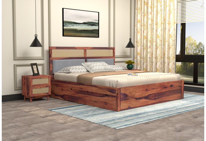 Calico Drawer Storage Bed 