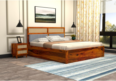 Calico Hydraulic Storage Bed 