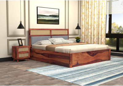 Calico Hydraulic Storage Bed 