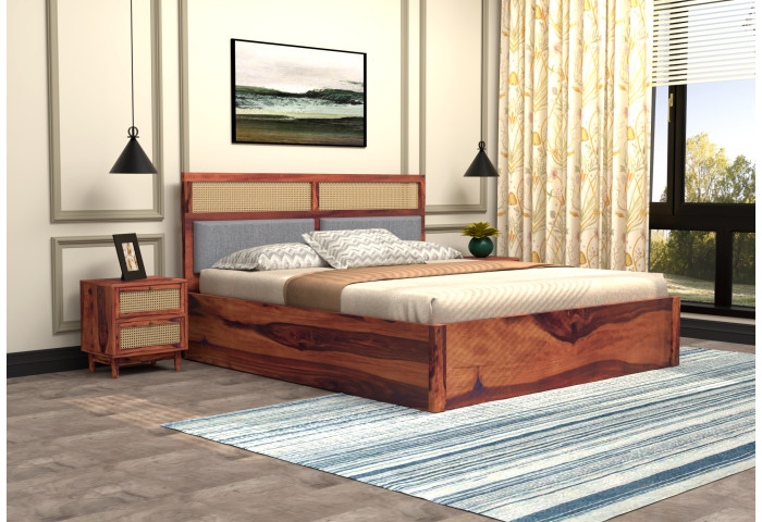 Calico Hydraulic Storage Bed 