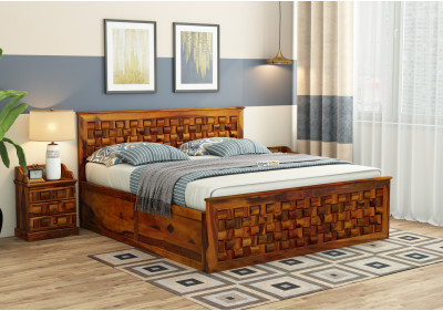 Hover Bed with Box Storage 