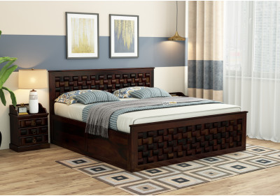 Hover Bed with Box Storage 