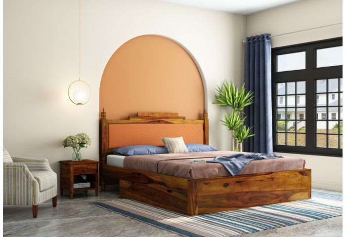 Jodhpuri Drawer Storage Bed 