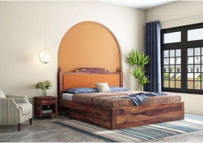 Jodhpuri Drawer Storage Bed 