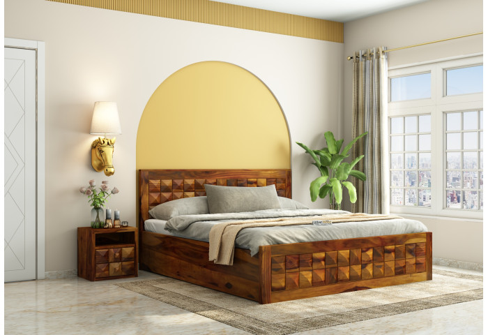 Morgana Hydraulic Storage Bed 