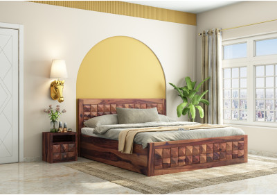 Morgana Hydraulic Storage Bed 
