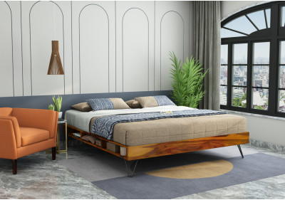 Canvas Platform Bed 