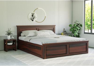 Ragnar Wooden Box Storage Bed 