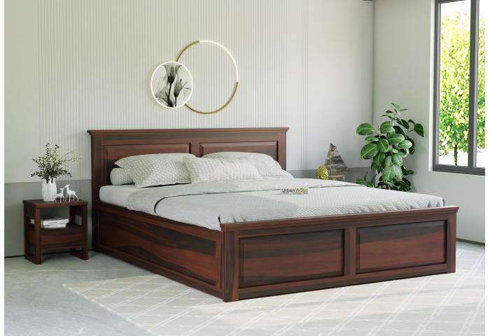 Ragnar Wooden Box Storage Bed 