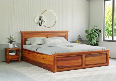 Ragnar Wooden Drawer Storage Bed 