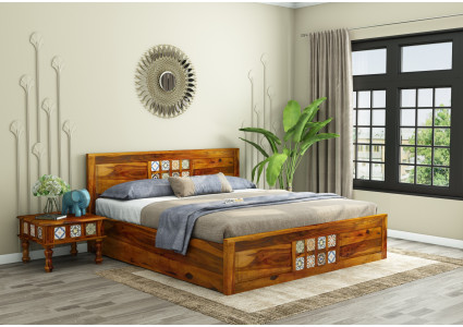 Relay Wooden Hydraulic Bed 