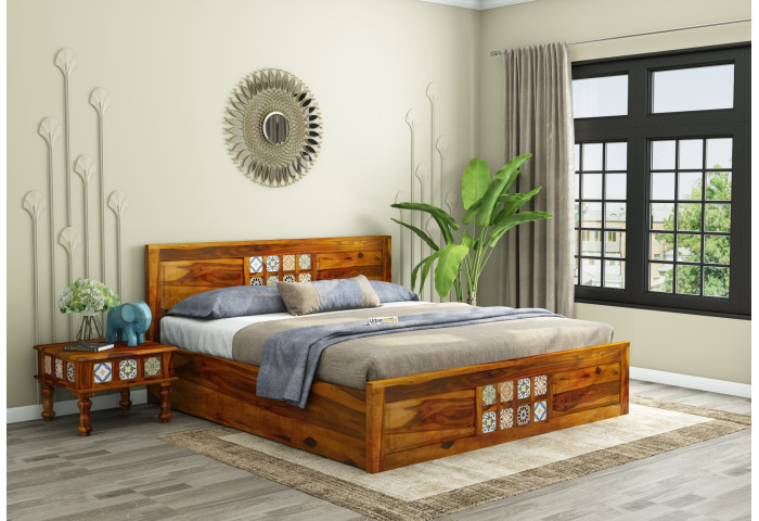 Relay Wooden Hydraulic Bed 