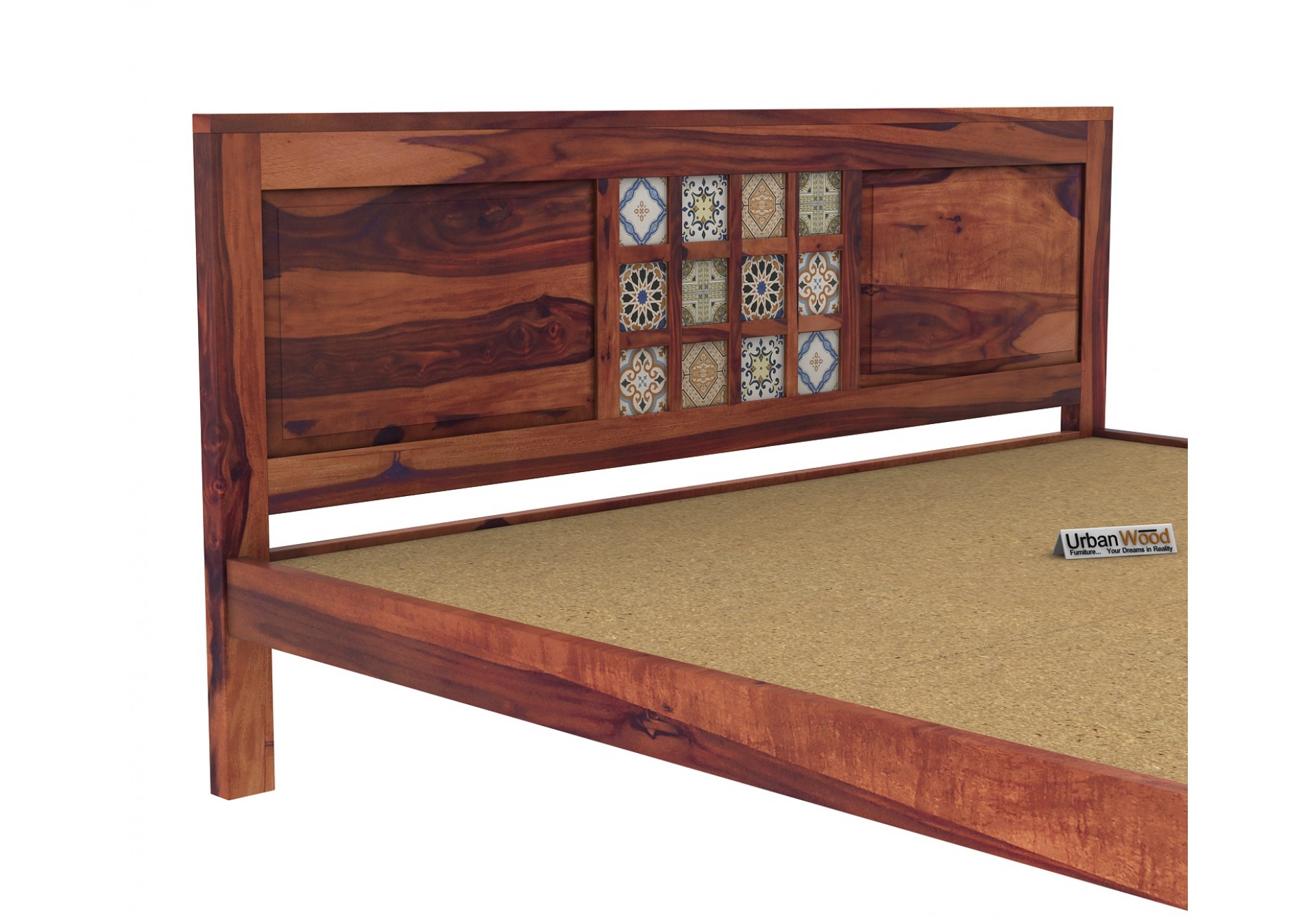 Relay Wooden Bed Without Storage 