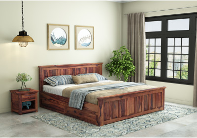 Thoms Bed With Drawer Storage 