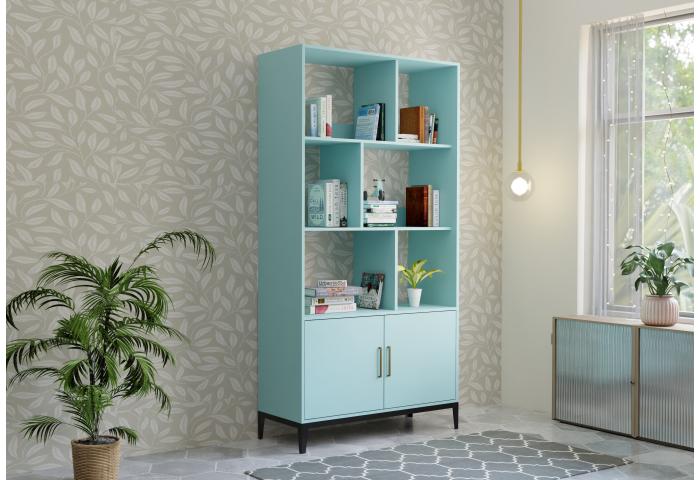 Retro Bookshelves 