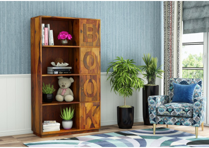 Melvin Wooden Bookcase 