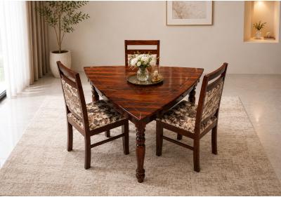 Urban Triangle Dining Table Set 