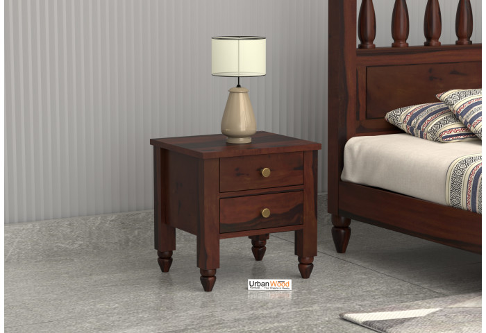 Lilith Wooden Bedside Table 