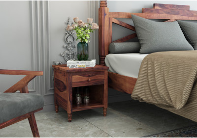 Rare Bedside Table 