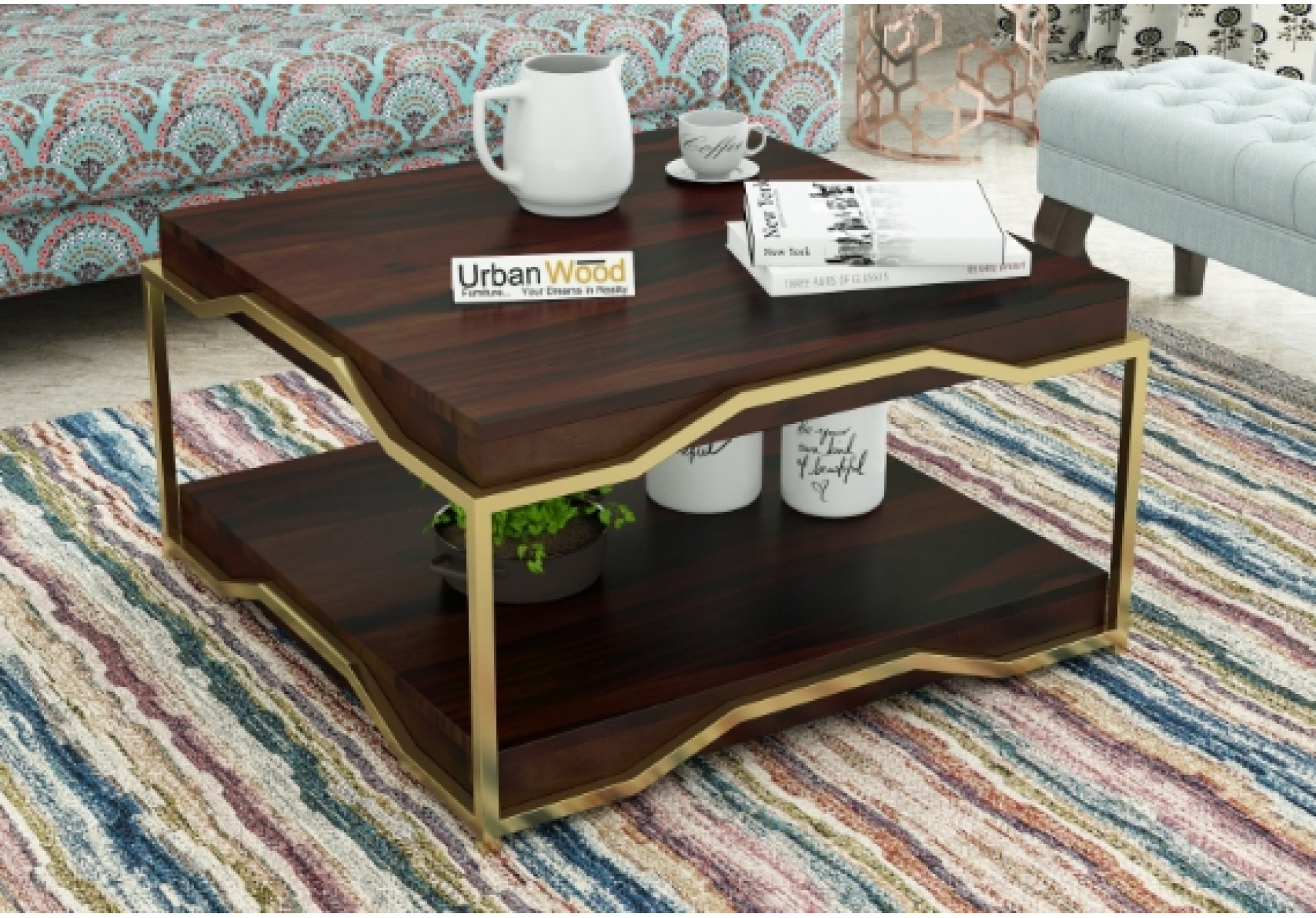 Dub Wooden Coffee Table 