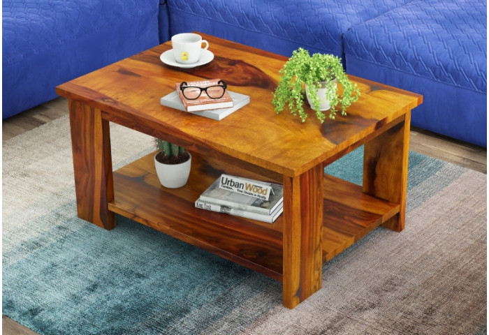 Lebe Wooden Coffee Table 