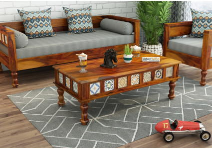Relay Ceramic Tile Coffee Table 