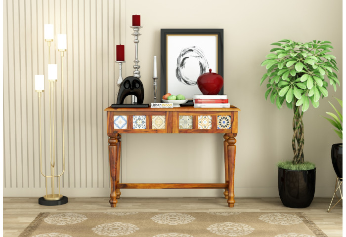 Relay Ceramic Tile Console Table 