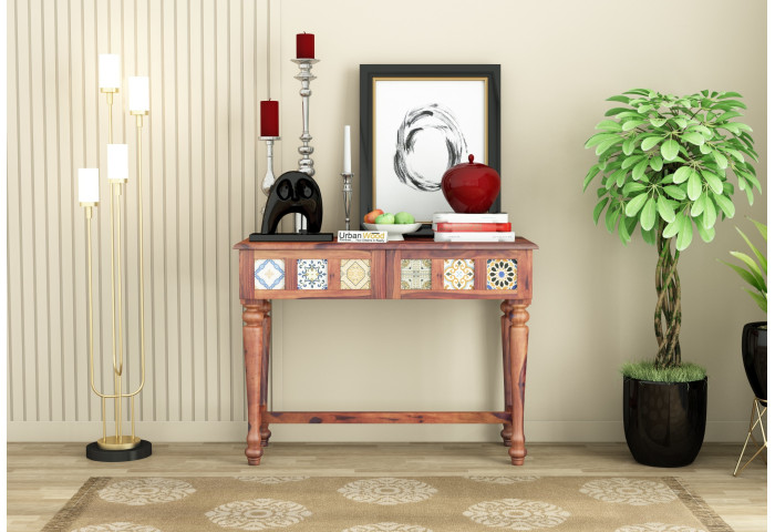 Relay Ceramic Tile Console Table 