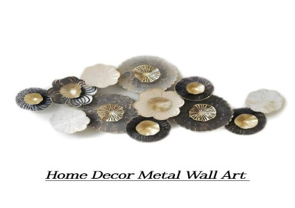 Metal Crafted Home Decor Multicolor Wall Art