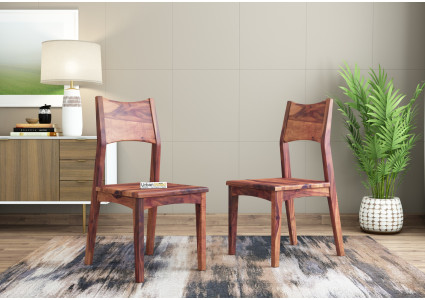 Moderna Wooden Dining Chair - Set Of 2 