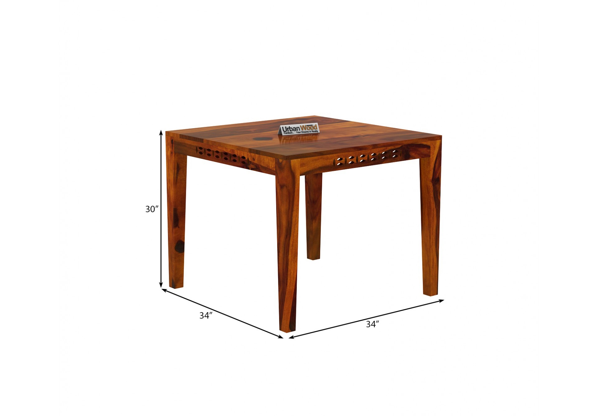 Woodora 2- Seater Dining Table 