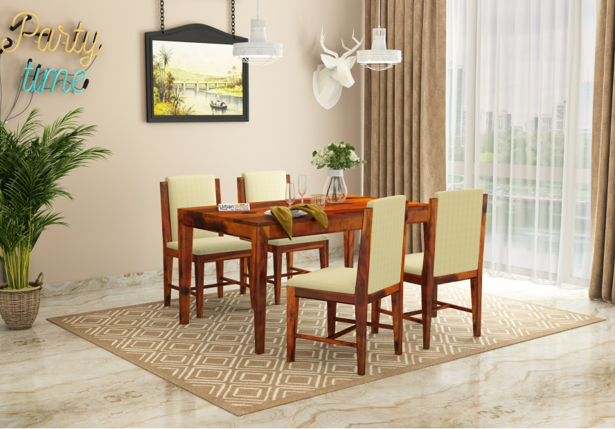 Deck 4-Seater Dining Table Set 
