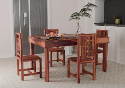 Gilbert 4-Seater Dining Table Set 