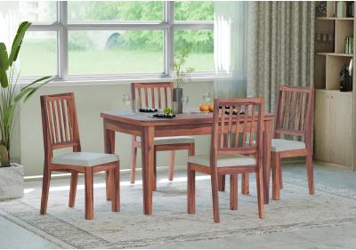 Vera 4-Seater Dining Table Set 