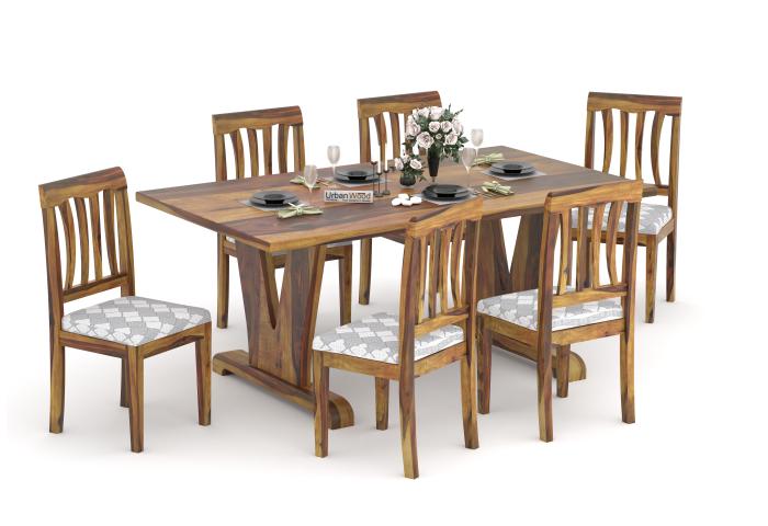 Bicer 6-Seater Dining Table Set 