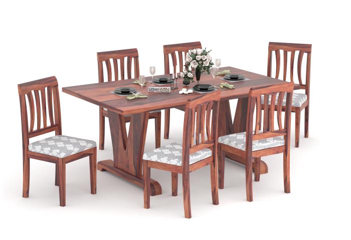 Bicer 6-Seater Dining Table Set 
