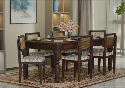 Cilan 6-Seater Dining Table Set 