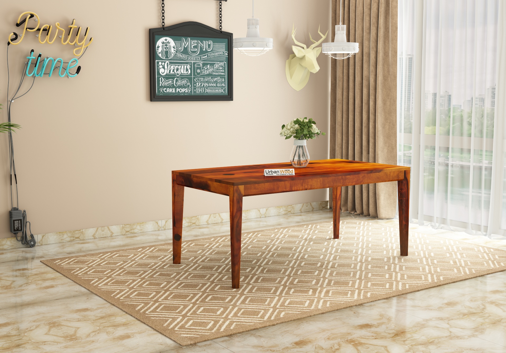 Deck 6-Seater Dining Table  