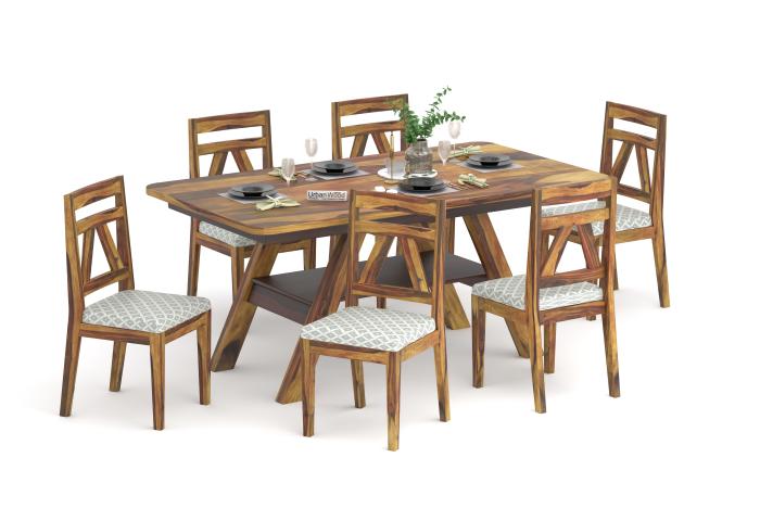 Dahlia 6-Seater Dining Table Set 